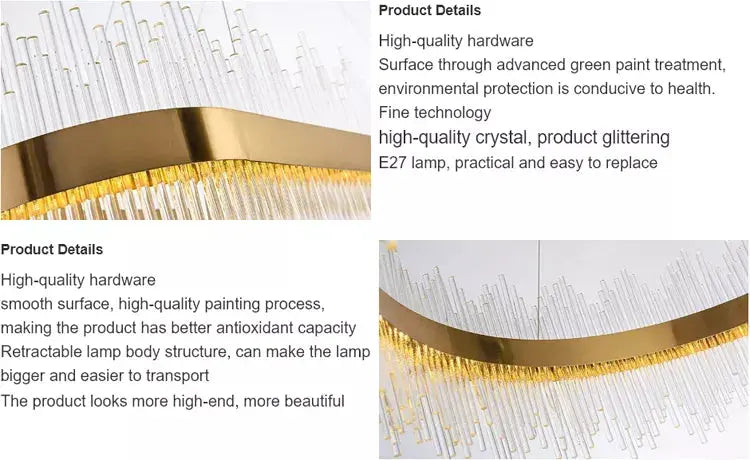 Living Room Luxury Modern Crystal Chandeliers ChandeliersLife®