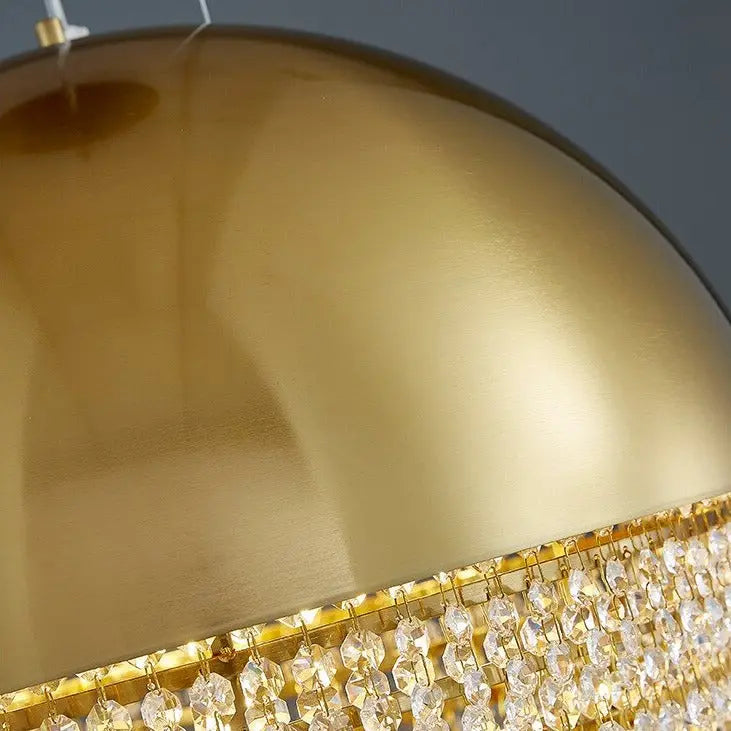 Gold Iron Luxury Retro Living Room Fashion Chandelier ChandeliersLife®