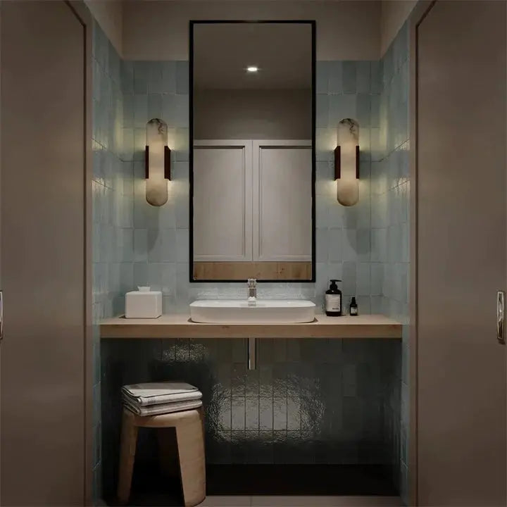 Alabaster Melange Wall Sconce ChandeliersLife®