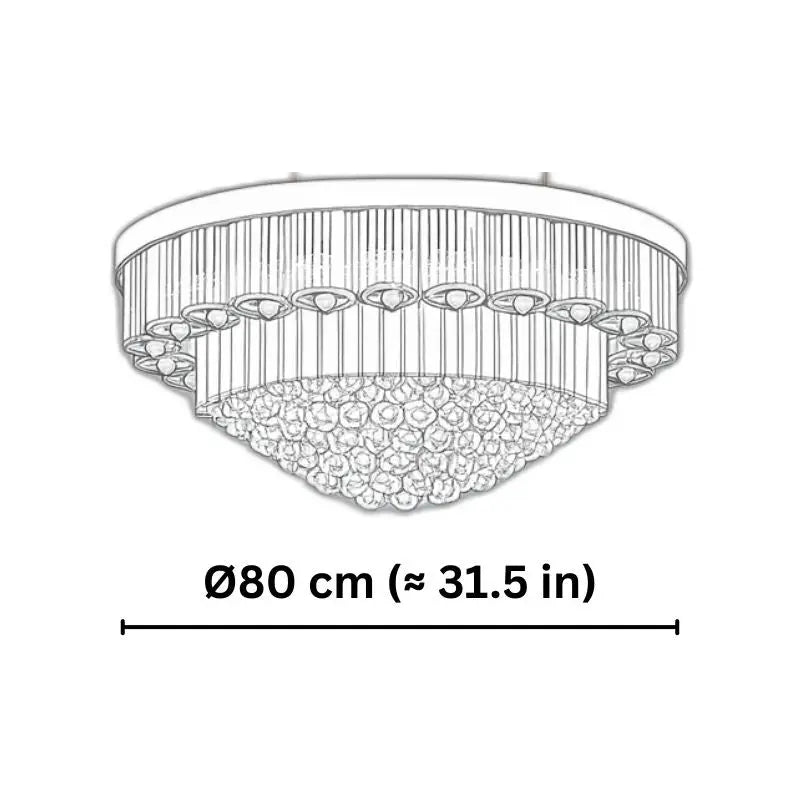 Luxury Crystal Ceiling Chandelier ChandeliersLife®