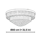 Luxury Crystal Ceiling Chandelier ChandeliersLife®