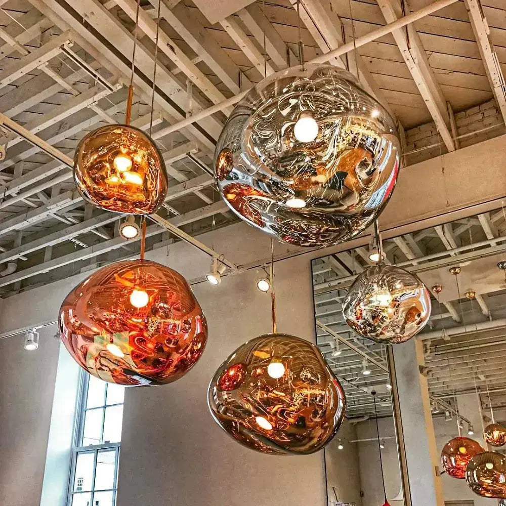 Nordic Lava Pendant Lights - Silver ChandeliersLife®