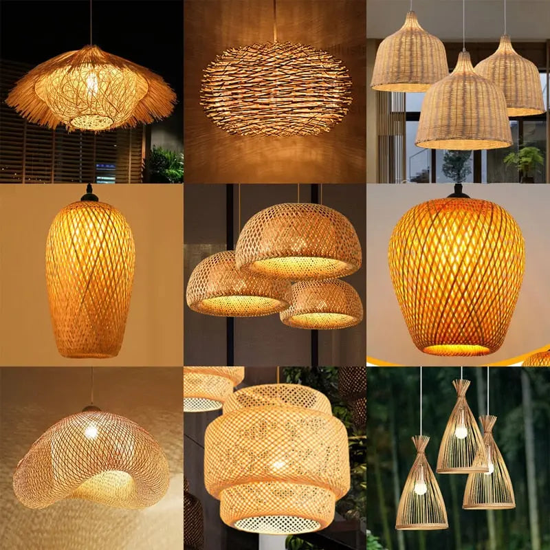 Chinese Style Weaving Hanging Lamps ChandeliersLife®
