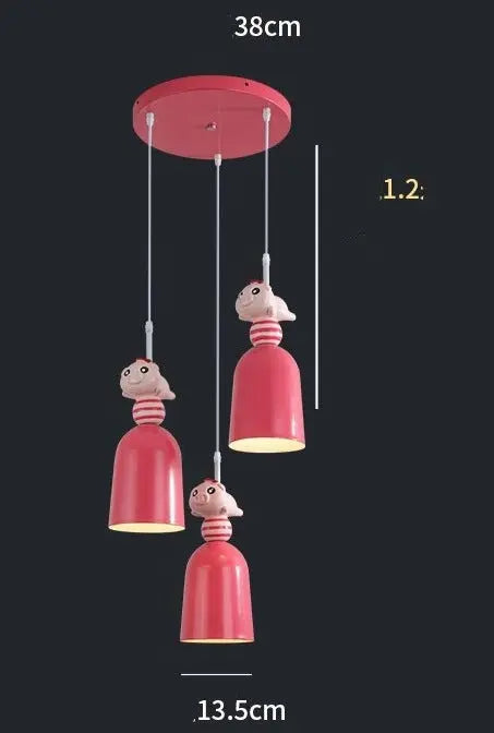 Nordic Kids Room Toys Figurine Pendant Lights ChandeliersLife®