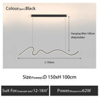 2023 New Nordic Minimalist Strip ChandeliersLife®