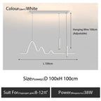 2023 New Nordic Minimalist Strip ChandeliersLife®