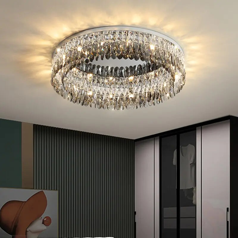 High-End Round Ceiling Chandelier ChandeliersLife®