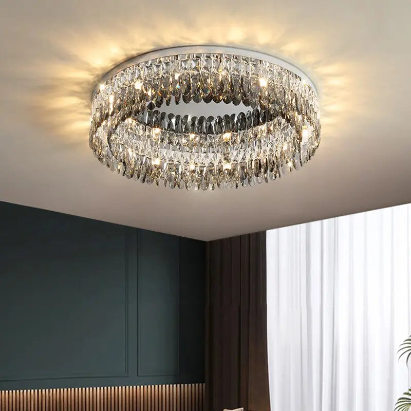 High-End Round Ceiling Chandelier ChandeliersLife®