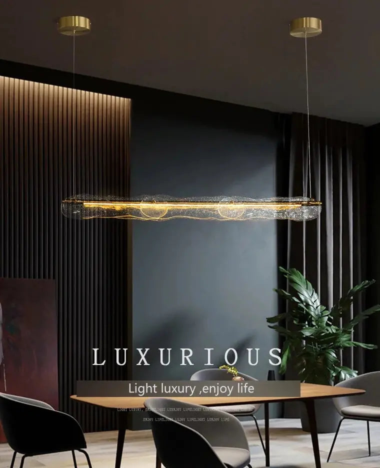 Modern Luxury Creative Long Strip Chandelier ChandeliersLife®