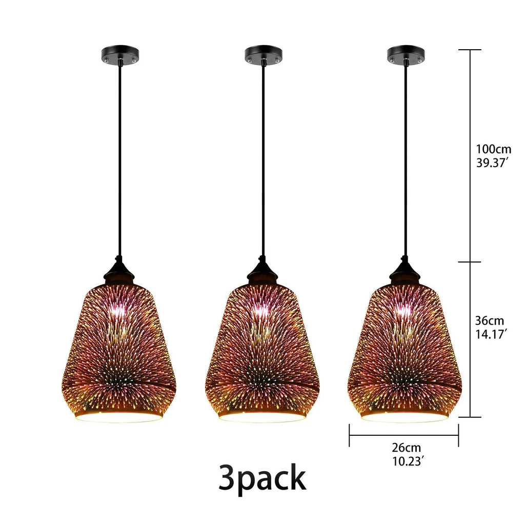 Modern 3D Colorful Pendant Lamp - A ChandeliersLife®