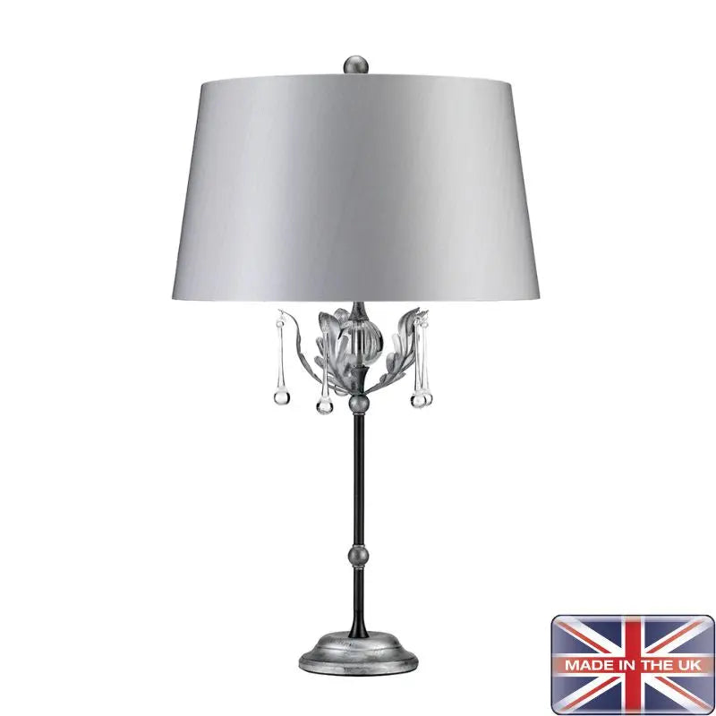 Amarilli Light Table Lamp - Black/Silver Elstead Lighting