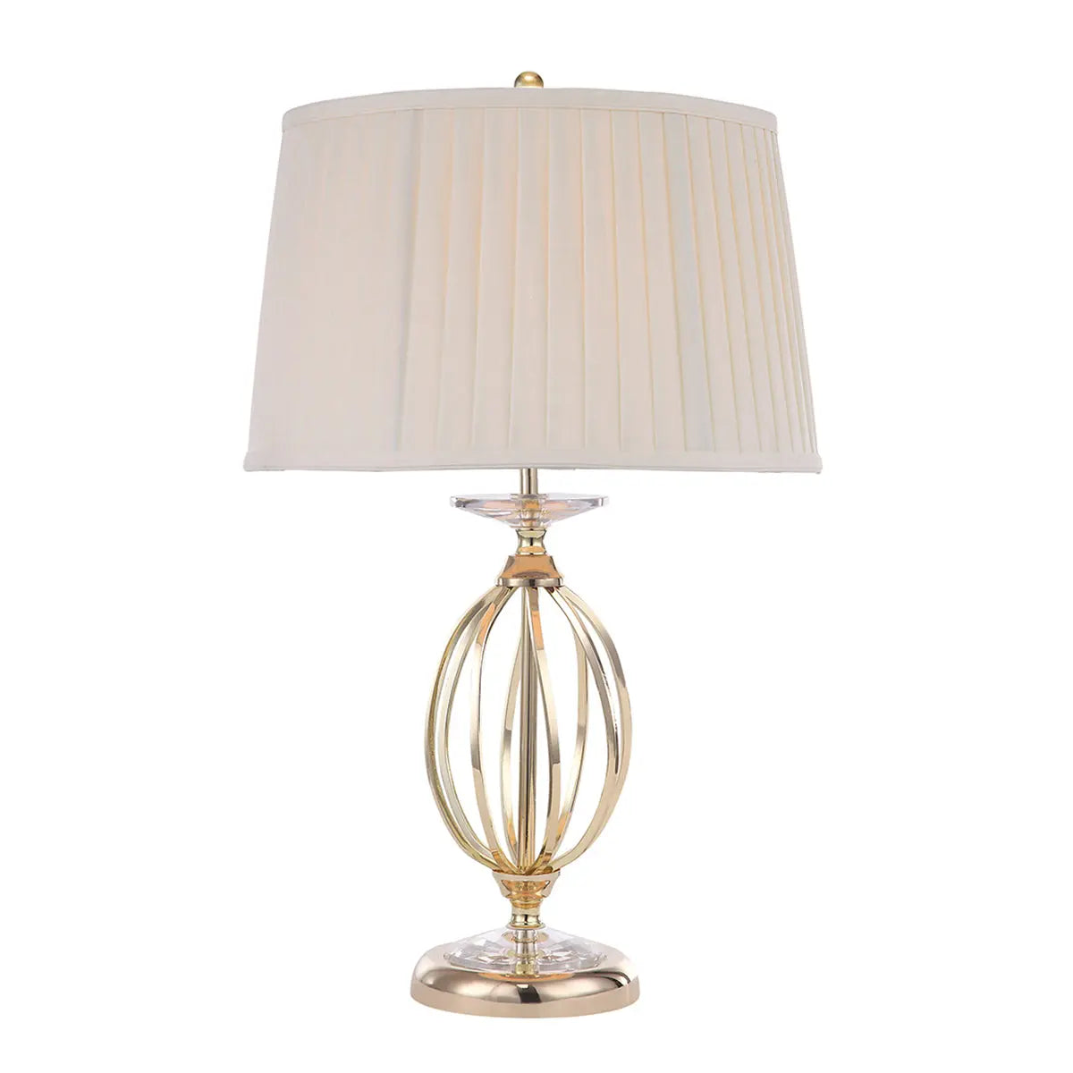 Aegean 1 Light Table Lamp - Polished Brass ChandeliersLife®