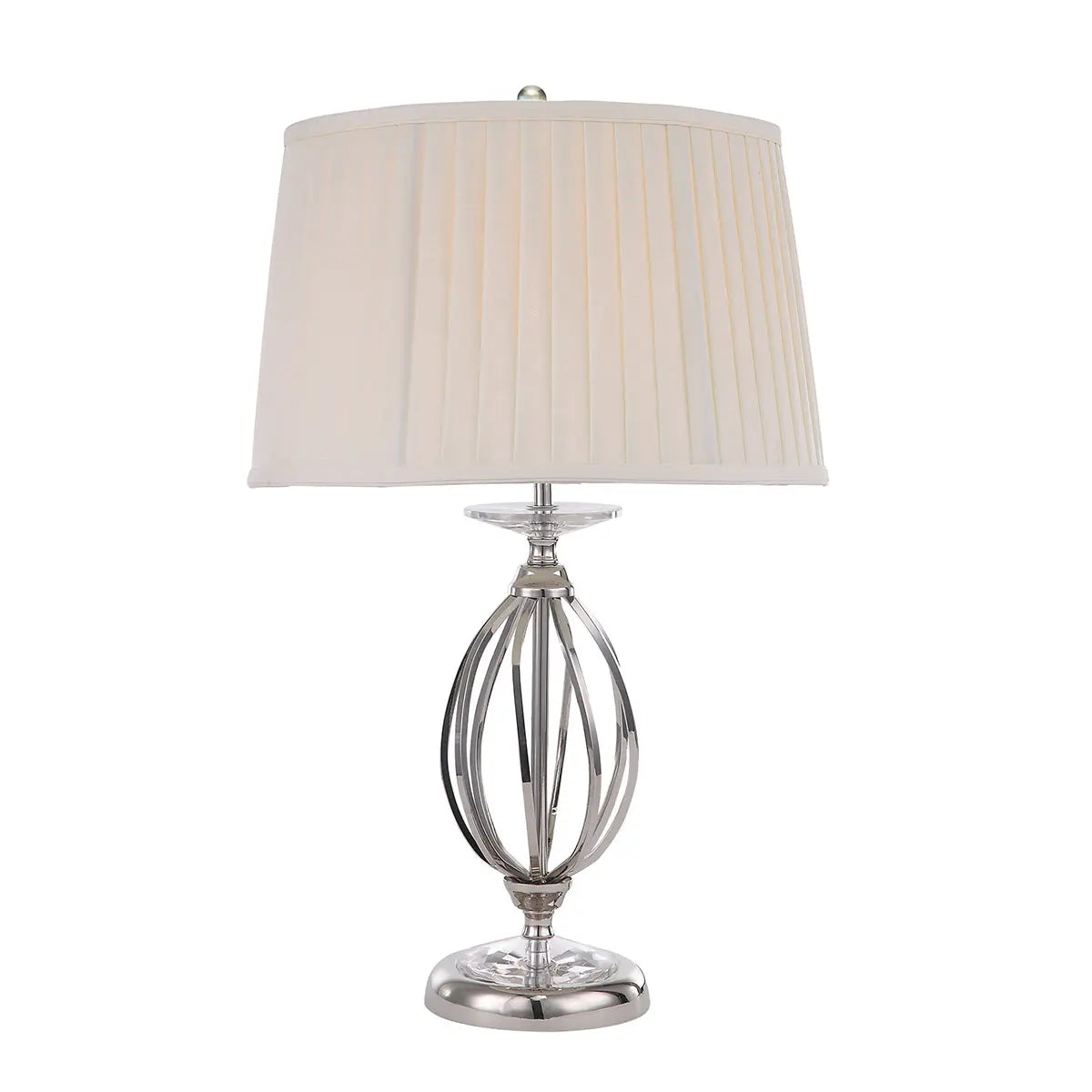Aegean 1 Light Table Lamp - Polished Nickel ChandeliersLife®