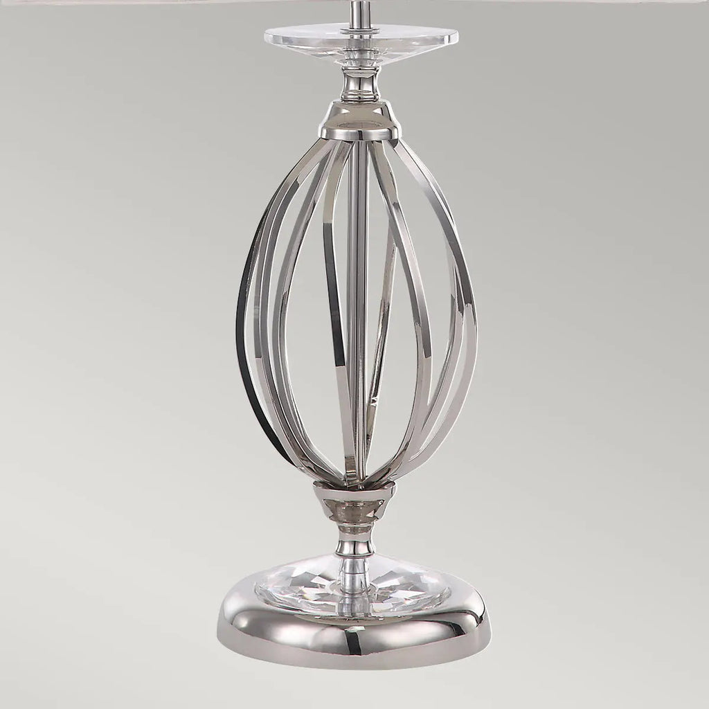 Aegean 1 Light Table Lamp - Polished Nickel ChandeliersLife®