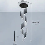 Long Stair Chandelier ChandeliersLife®