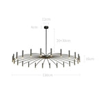 Bent and Adjustable Led Chandelier ChandeliersLife®