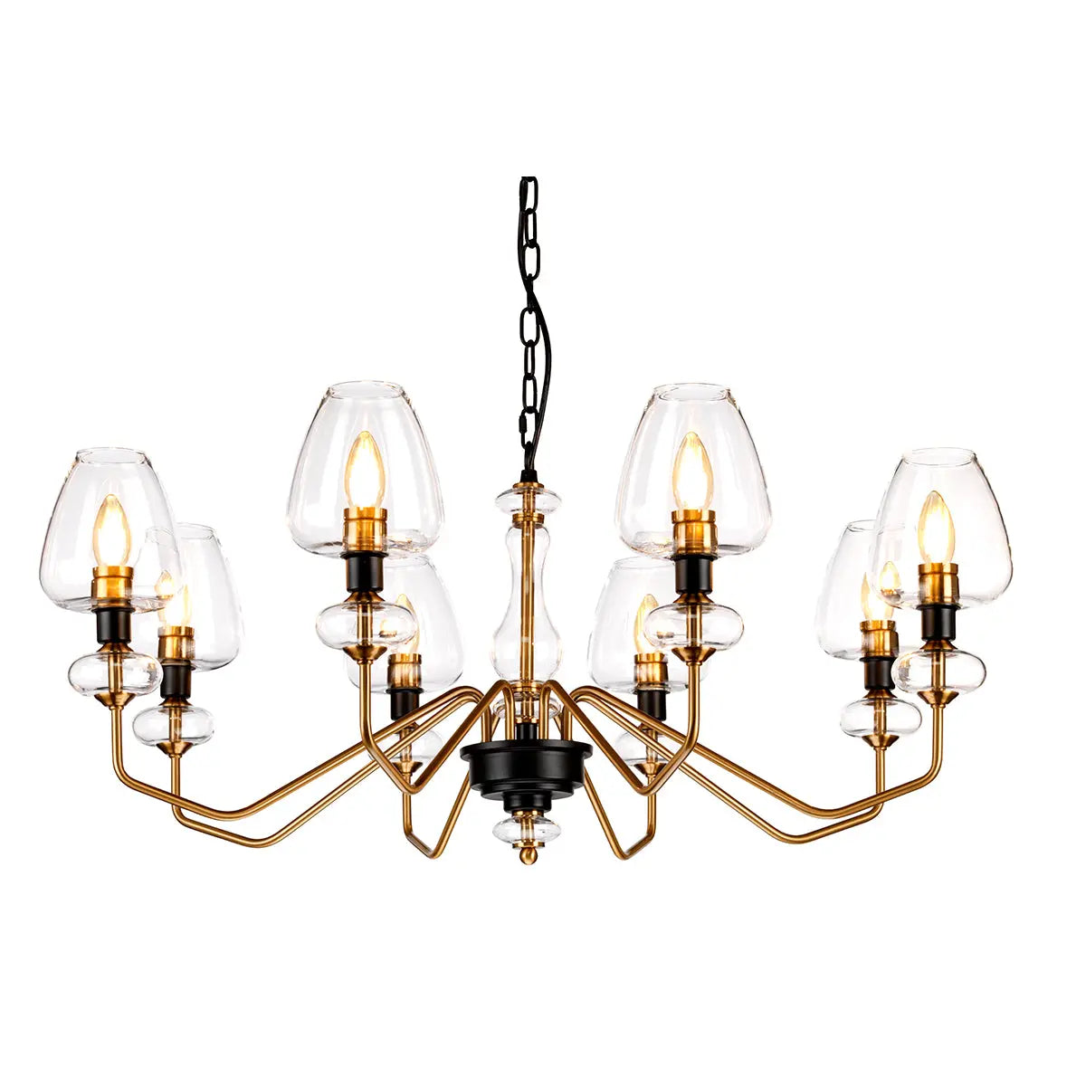 Armand 8 Light Chandelier Elstead Lighting
