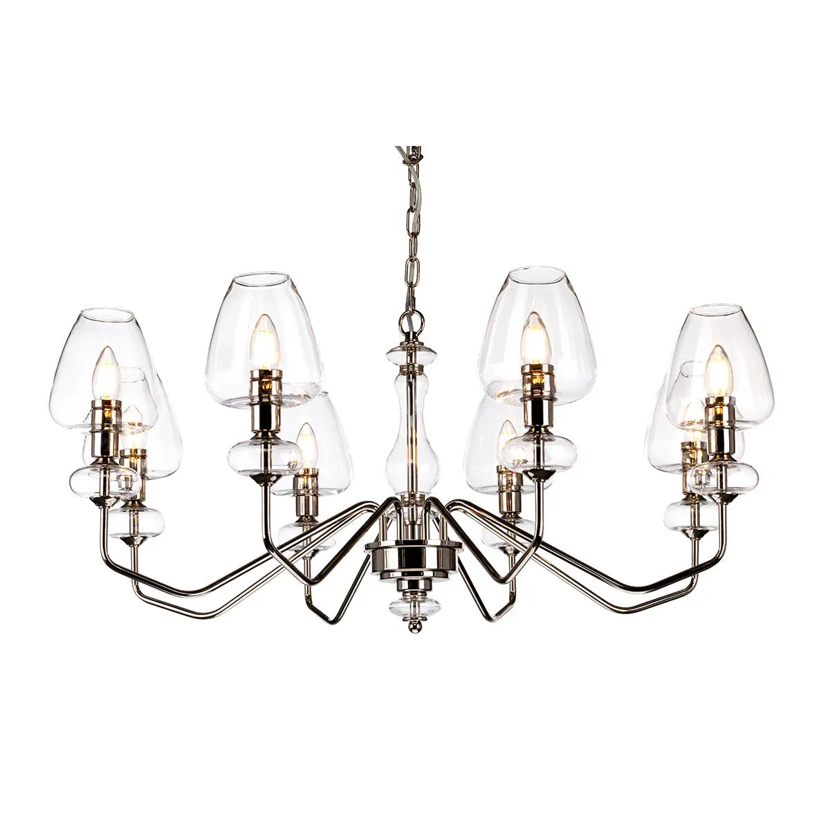 Armand 8 Light Chandelier Elstead Lighting