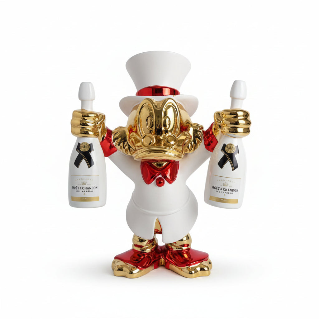 Happy Scrooge Billionaire Duck