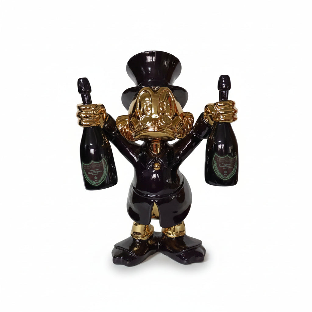 Happy Scrooge Billionaire Duck