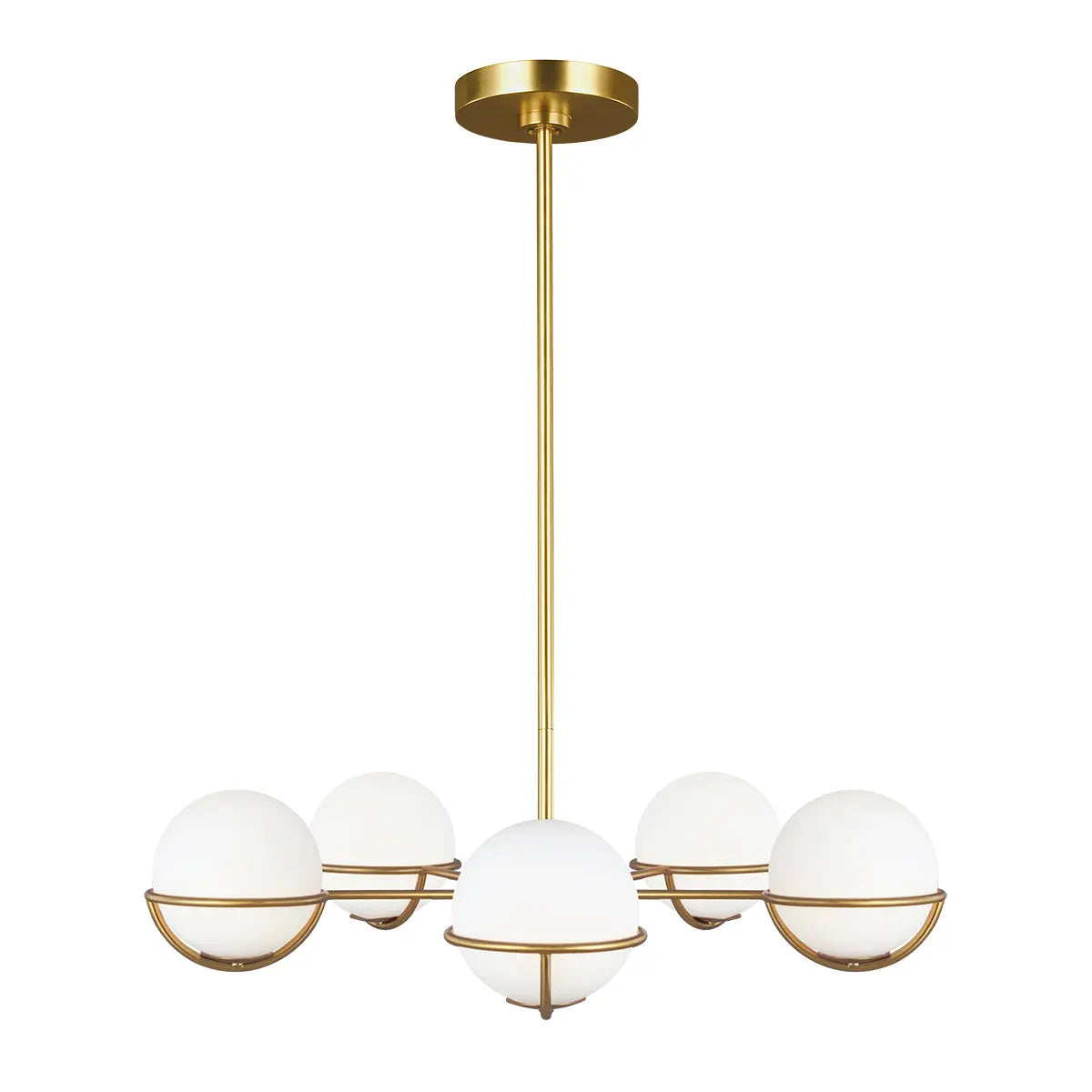 Apollo 5 Light Chandelier Elstead Lighting