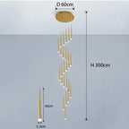 Long Stair Chandelier ChandeliersLife®