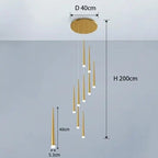 Long Stair Chandelier ChandeliersLife®