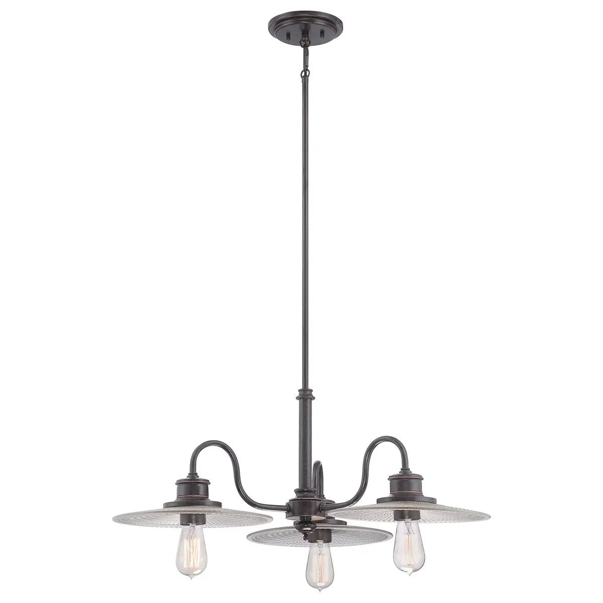 Admiral 3 Light Chandelier Elstead Lighting