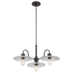 Admiral 3 Light Chandelier Elstead Lighting