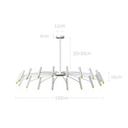 Bent and Adjustable Led Chandelier ChandeliersLife®